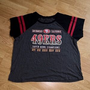 Women’s Raglan Tee SF 49ers